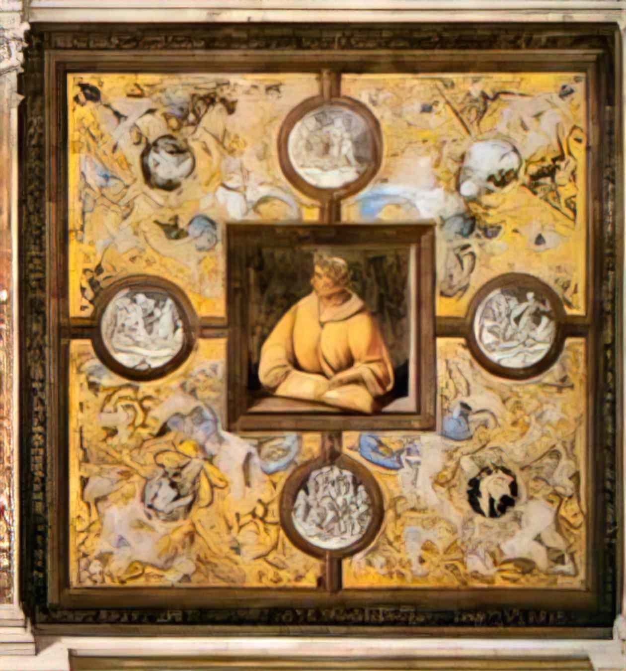 Luca Giordano allegory of fortitude 1685 Art A4 Photo Print