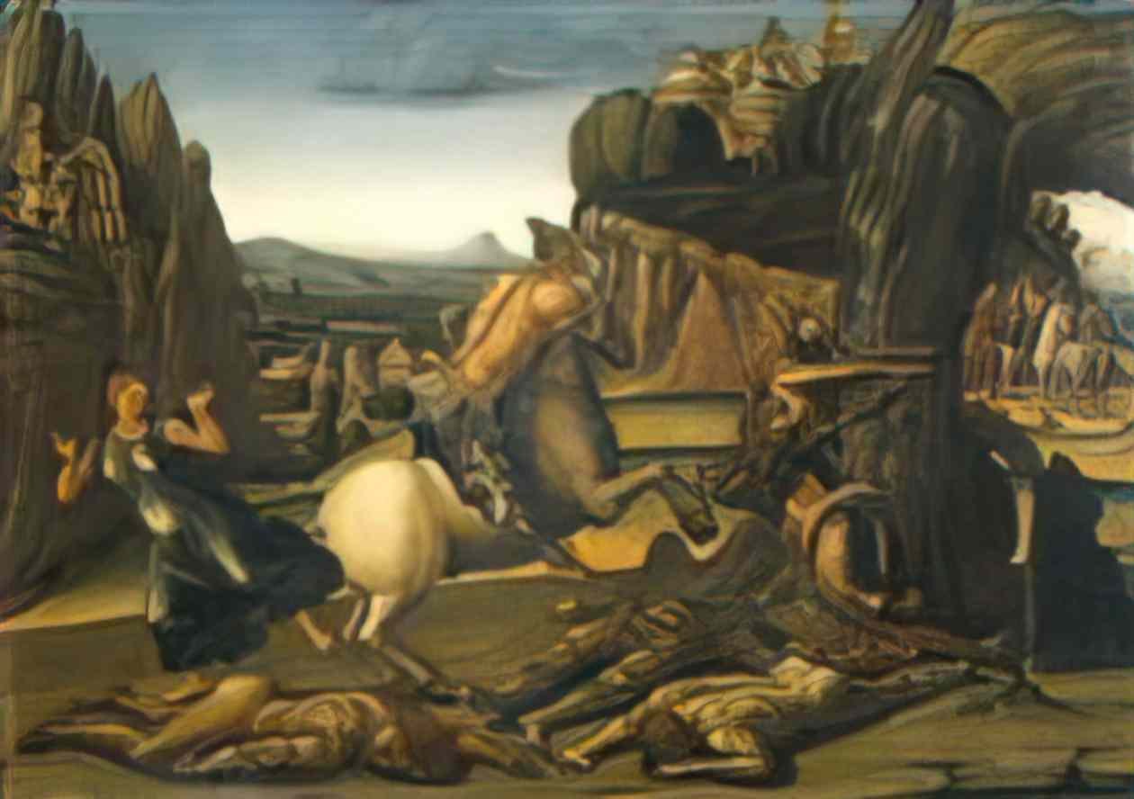 Luca Giordano caton Art A4 Photo Print