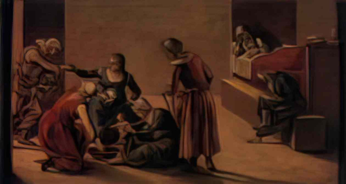 Luca Giordano democritus Art A4 Photo Print