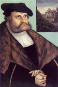 Lucas Cranach the Elder johann friedrich von sachsen 1532 Art A4 Photo Print
