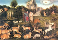Luca Signorelli madonna and child with saints Art A4 Photo Print
