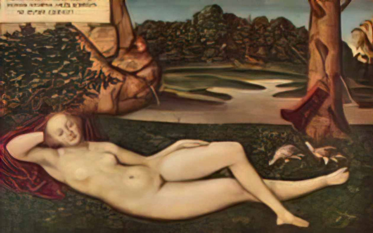 Luca Signorelli tibullus 1502 Art A4 Photo Print