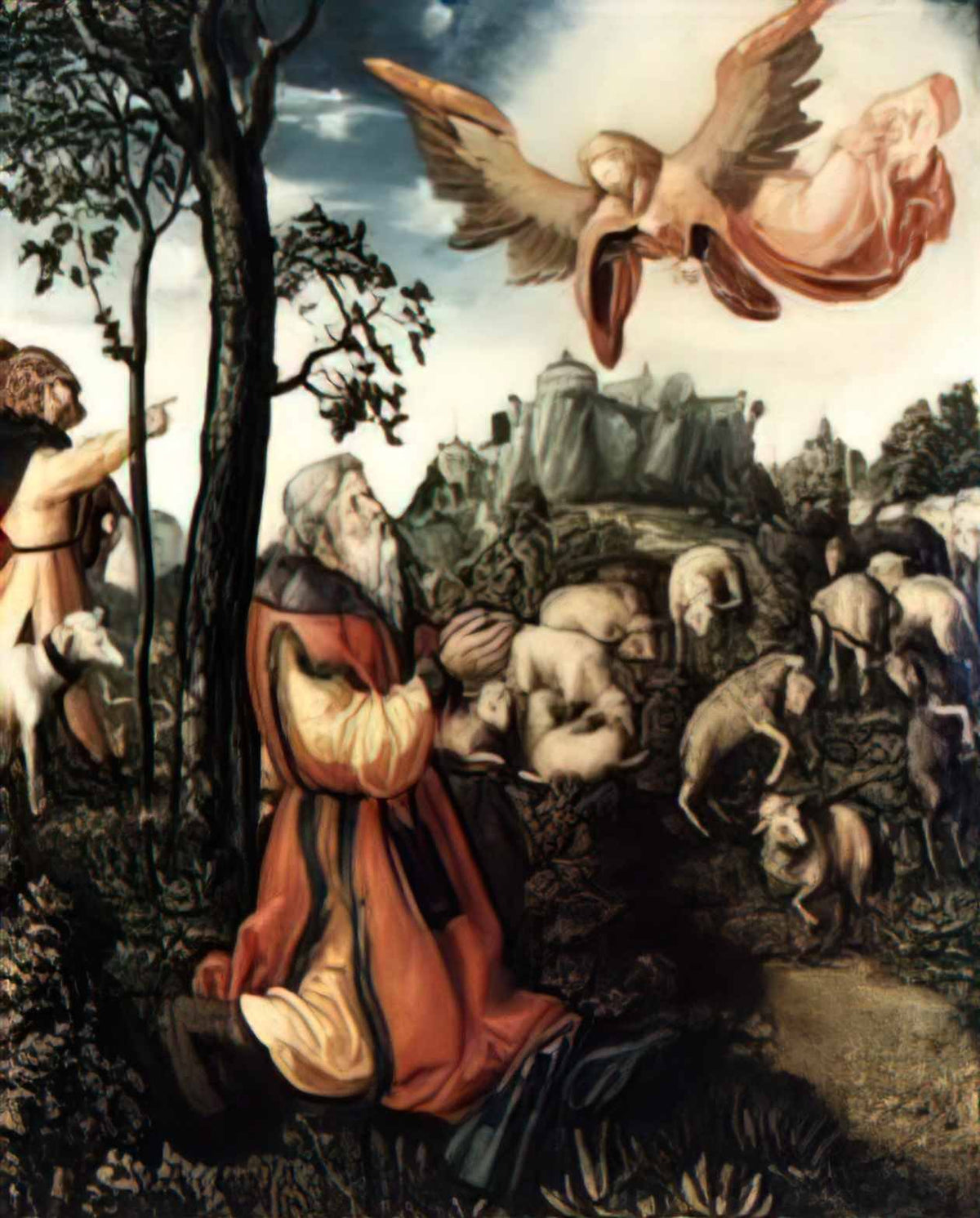 Lucas Cranach the Elder adam and eve 1531 Art A4 Photo Print