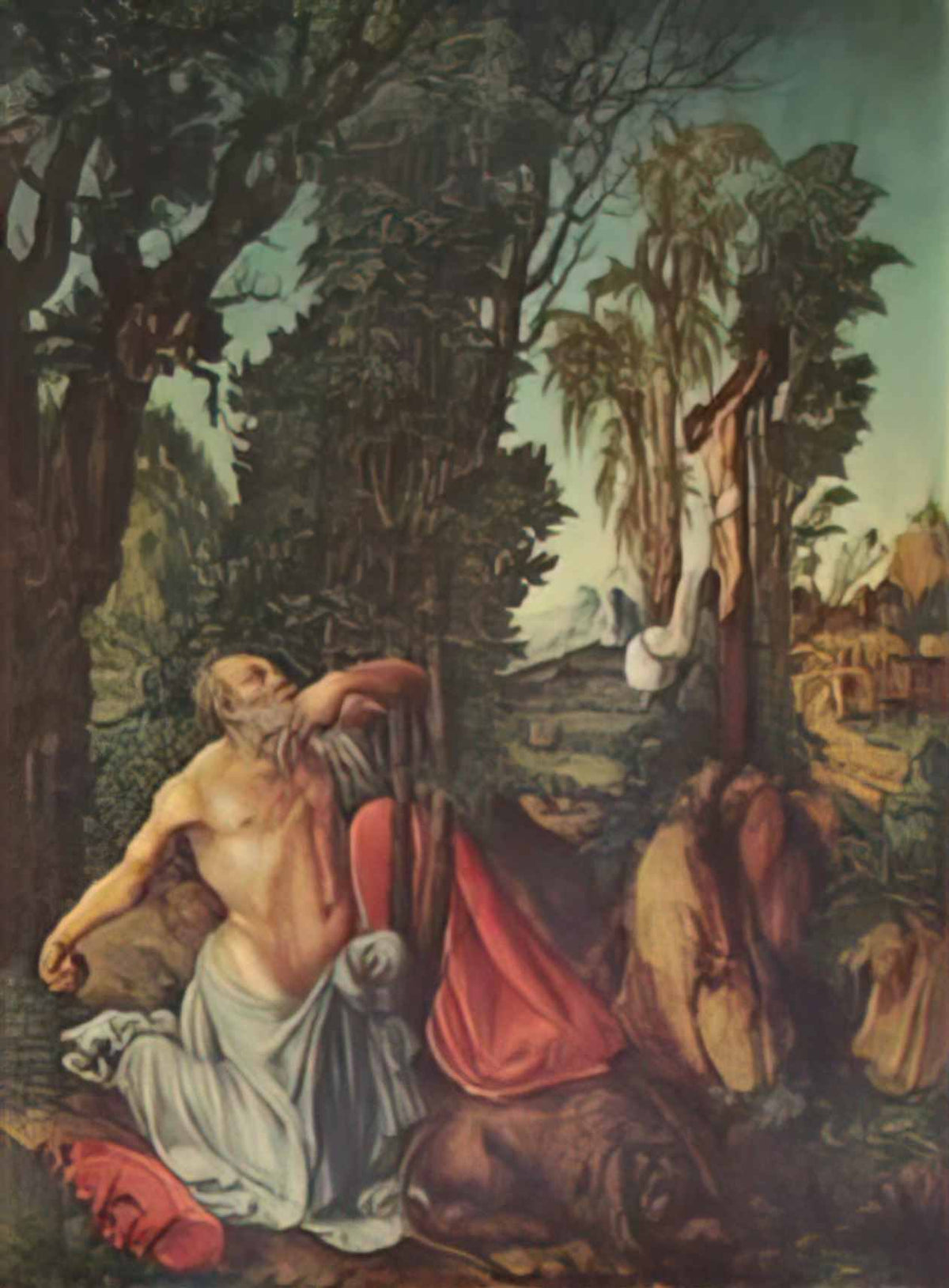 Lucas Cranach the Elder david and bathsheba 1526 Art A4 Photo Print