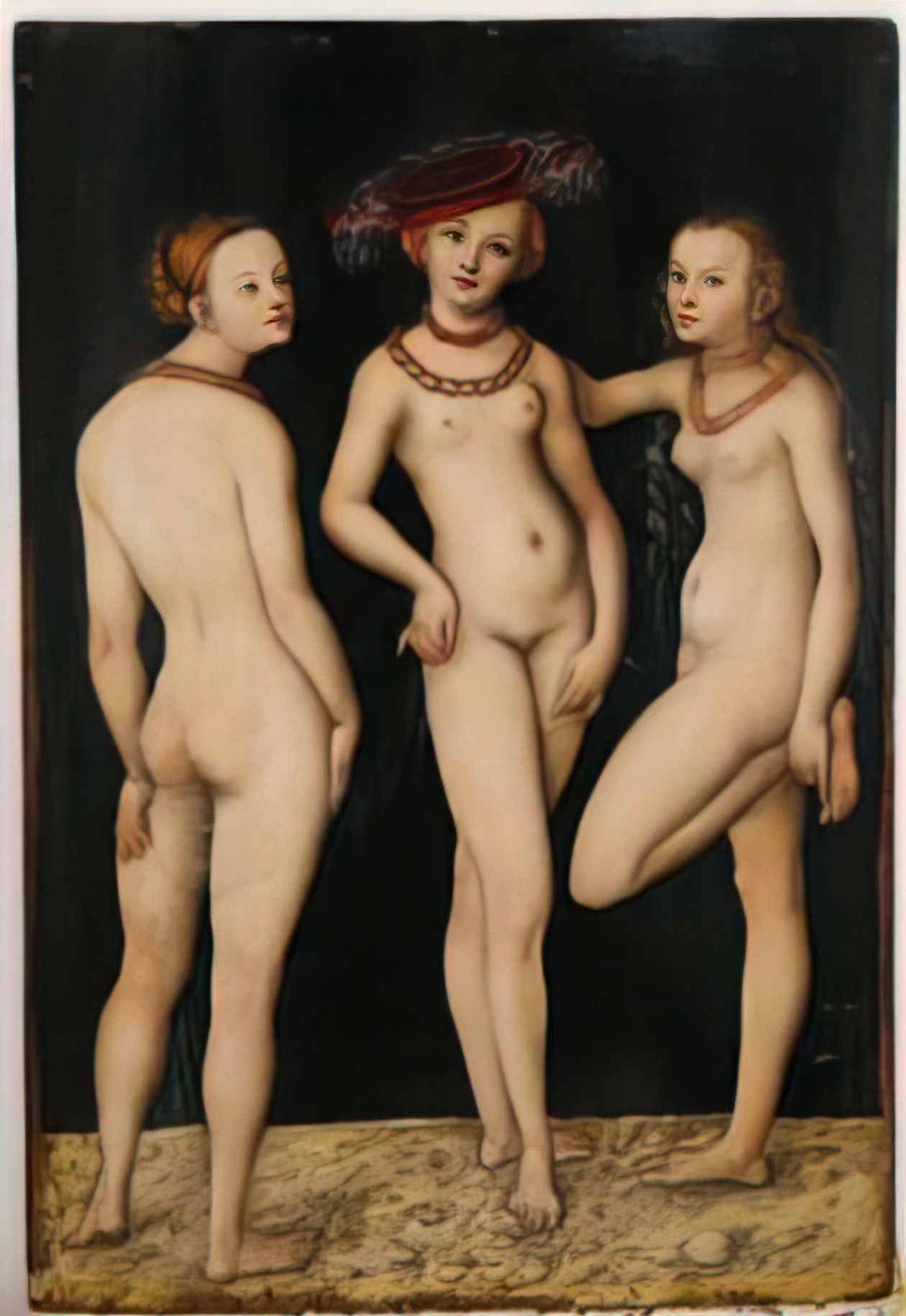 Lucas Cranach the Elder elector john the constant of saxony 1526 Art A4 Photo Print