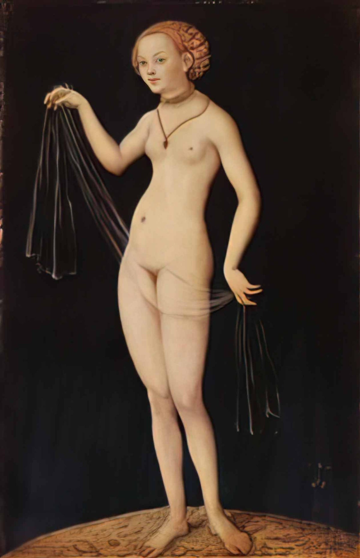 Lucas Cranach the Elder flagellation of christ 1538 Art A4 Photo Print