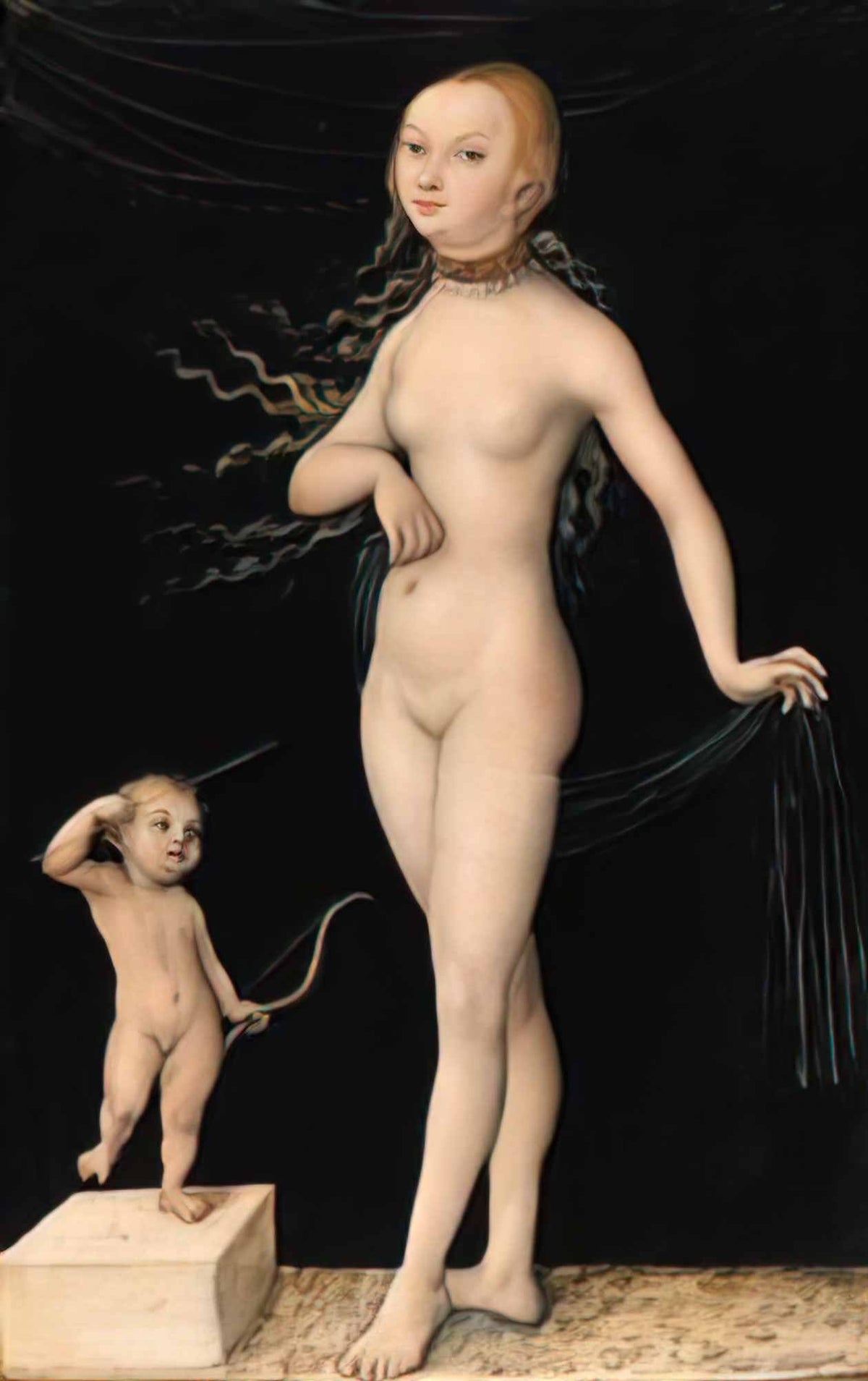 Lucas Cranach the Elder georg der bärtige duke of saxony Art A4 Photo Print