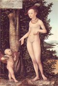 Lucas Cranach the Elder hans and magrethe luther 1527 Art A4 Photo Print