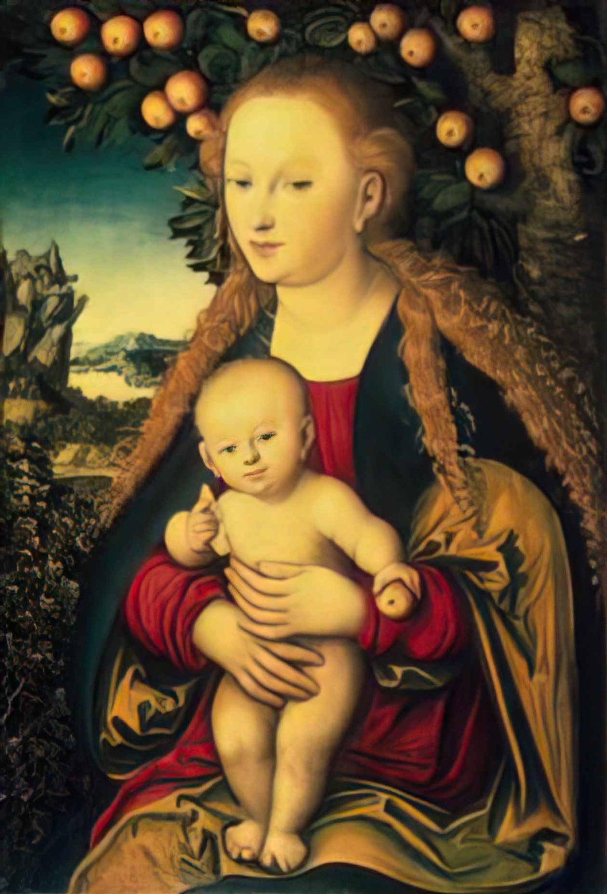Lucas Cranach the Elder johann friedrich von sachsen 1532 1 Art A4 Photo Print
