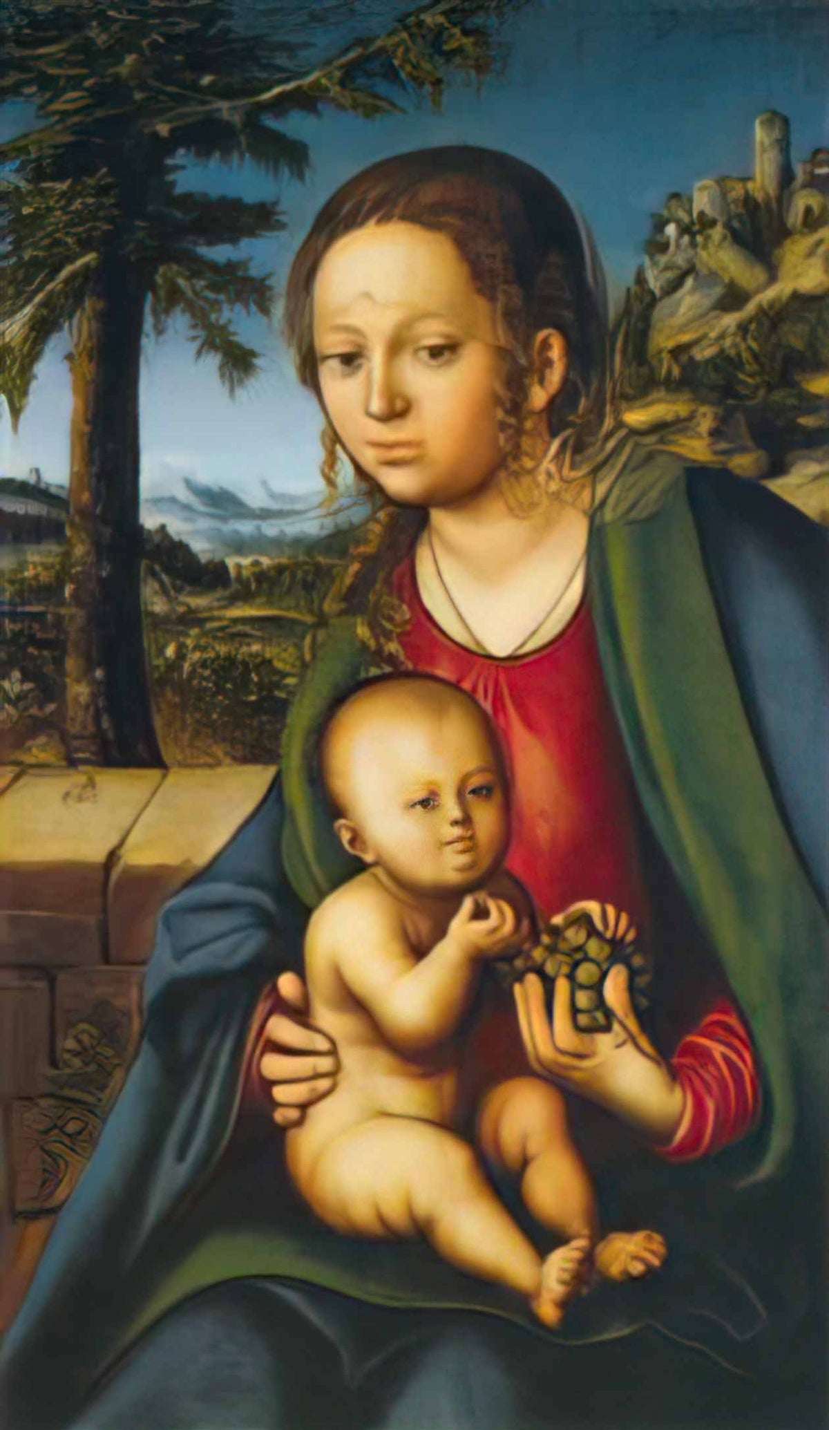 Lucas Cranach the Elder johann friedrich von sachsen 1532 Art A4 Photo Print