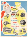 Lucas Cycle Gifts Vintage Retro Advert Poster A4 Photo Print