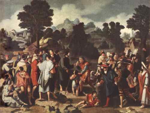 Lucas Van Leyden Christ Healing The Blind Wga  A4 Photo Print