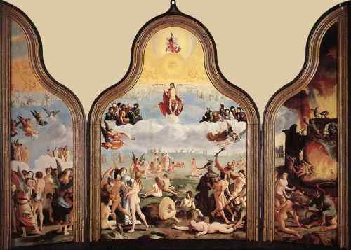 Lucas Van Leyden The Last Judgment Wga  A4 Photo Print