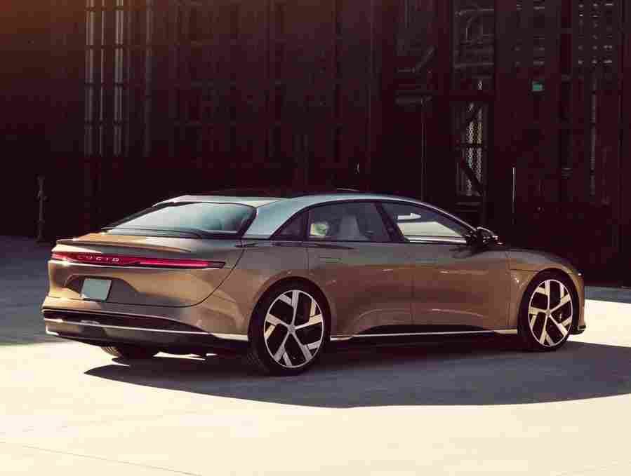 Lucid Motors Lucid Air 6929 12 Car A4 Photo Print