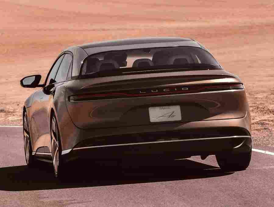 Lucid Motors Lucid Air 6929 15 Car A4 Photo Print