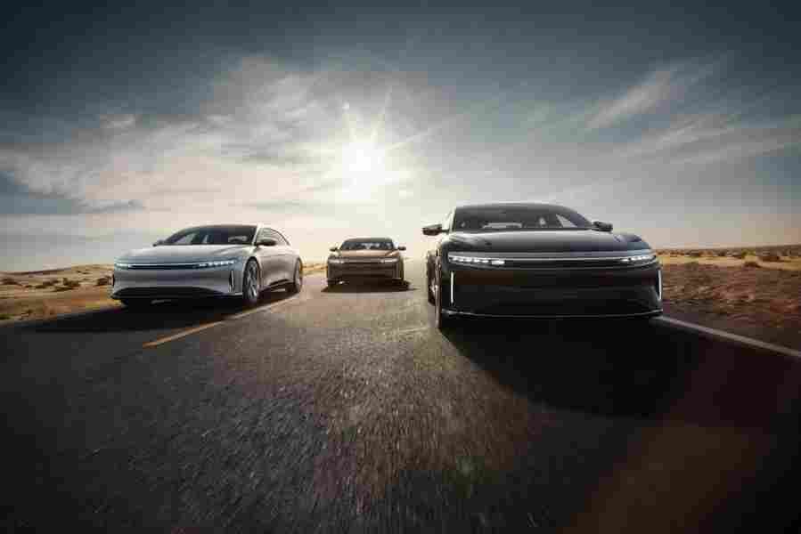 Lucid Motors Lucid Air 6929 16 Car A4 Photo Print