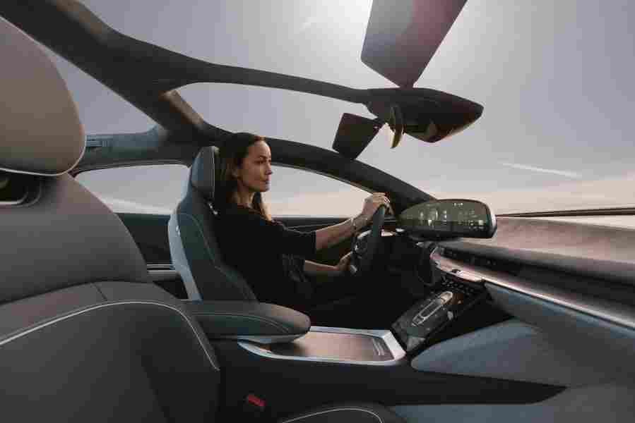 Lucid Motors Lucid Air 6929 2 Car A4 Photo Print