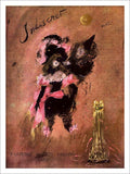 Lucien Lelong Vintage Perfume Advert Vintage Retro Advert Poster A4 Photo Print