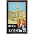 Lucknow India Tourism Rk 22 Vintage Retro Advert Poster A4 Photo Print