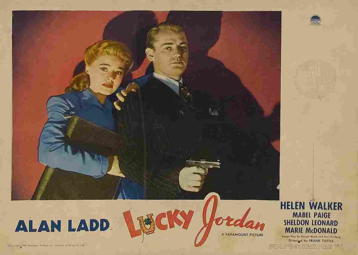 Lucky Jordan 02  film star poster A4 Photo Print