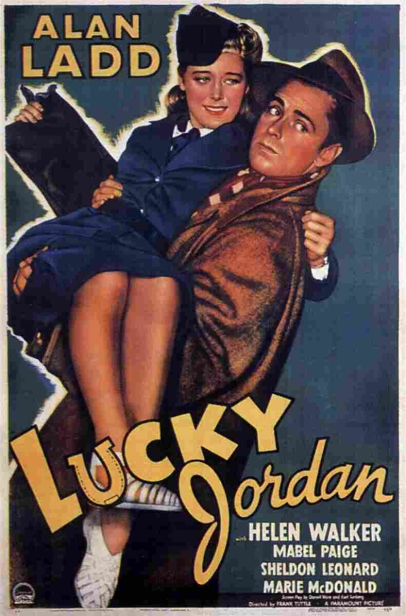 Lucky Jordan 03  film star poster A4 Photo Print