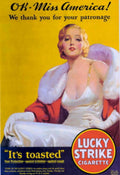 Lucky Strike Vintage 1 1930s Vintage Retro Advert Poster