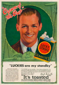 Lucky Strike Vintage 2 1930s Vintage Retro Advert Poster