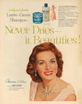 Lucre Creme Oohara 1950s Vintage Retro Advert Poster