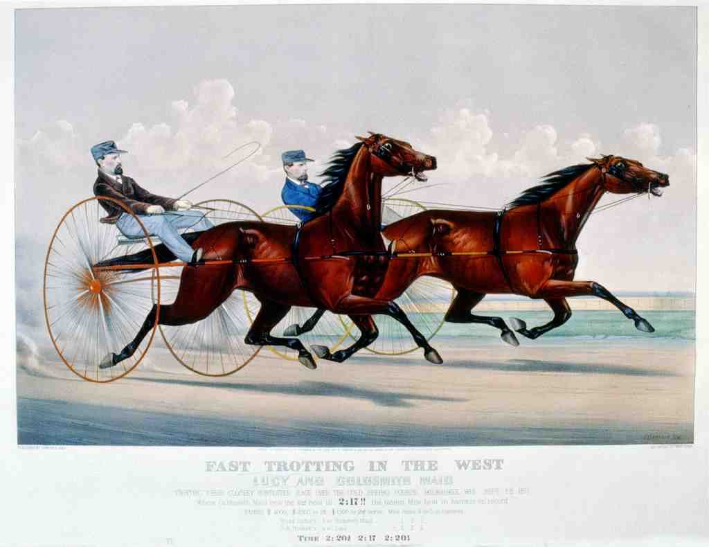 Lucy Goldsmith Maid Horse 001 Vintage A4 Photo Print