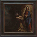 Ludovico Carracci The Vision of Saint Francis A4 Photo Print