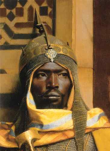 Ludwig Deutsch The Palace Guard Detail  A4 Photo Print