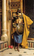 Ludwig Deutsch The Palace Guard  A4 Photo Print
