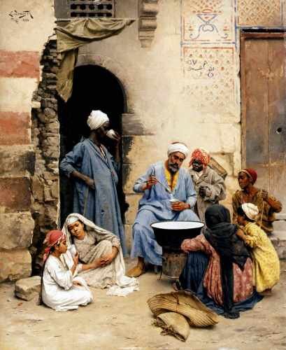 Ludwig Deutsch The Sahleb Vendor A4 Photo Print