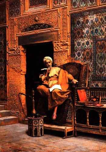 Ludwig Deutsch The Scribe  A4 Photo Print
