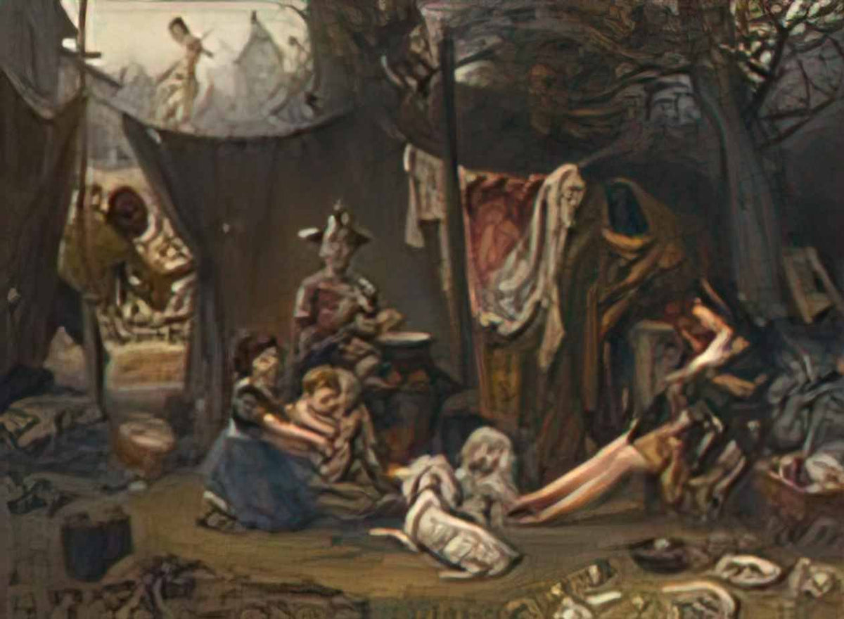 Lucas Cranach the Elder the judgment of paris 1530 Art A4 Photo Print