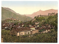 Lugano Bellinzona II Tessin Vintage A4 Photo Print