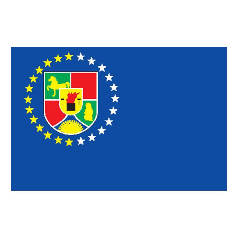 Lugansk Obl Flag N418 A4 Photo Print