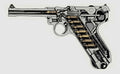 Luger P08 cutaway A4 Photo Print