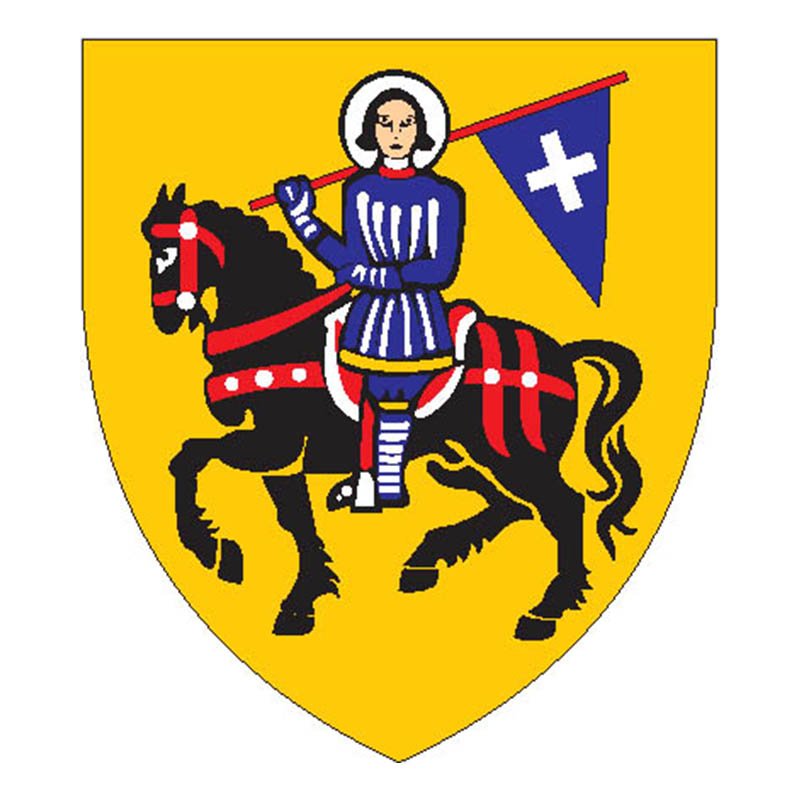 Lugnez Circle Coat Of Arms N3214 A4 Photo Print