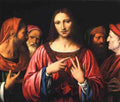 Luini Bernardino Christ Among The Doctors A4 Photo Print
