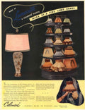 Lumariith Shades Lamp 1940s Vintage Retro Advert Poster