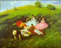 Luncheon by Merse Impressionism A4 Photo Print