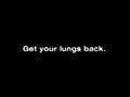 Lungs Back Get Vintage Retro Advert Poster A4 Photo Print