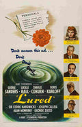 Lured 01  film star poster A4 Photo Print