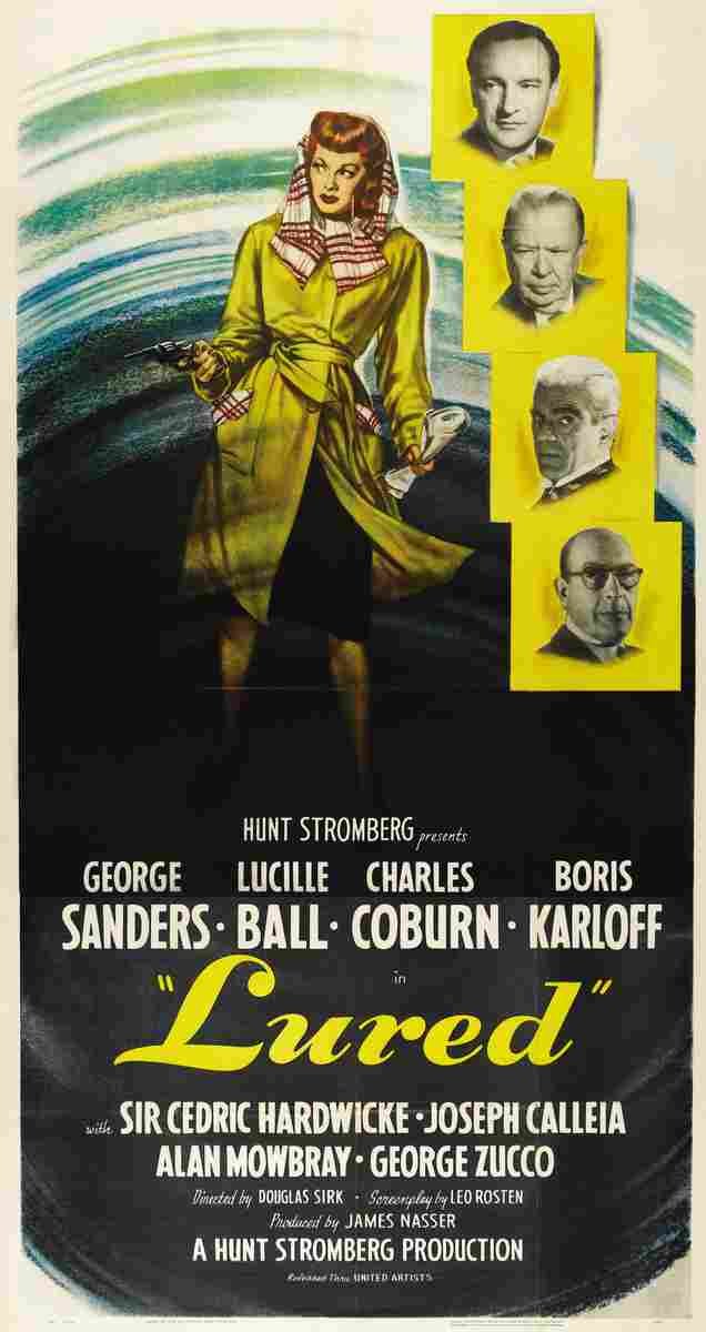 Lured 03  film star poster A4 Photo Print