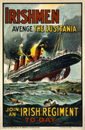 Lusitania Ship Vintage A4 Photo Print