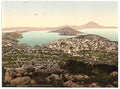 Lussin Piccolo from Monte Umpiliak Istria Vintage A4 Photo Print