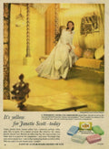 Lux Soap Janette 1950s Vintage Retro Advert Poster