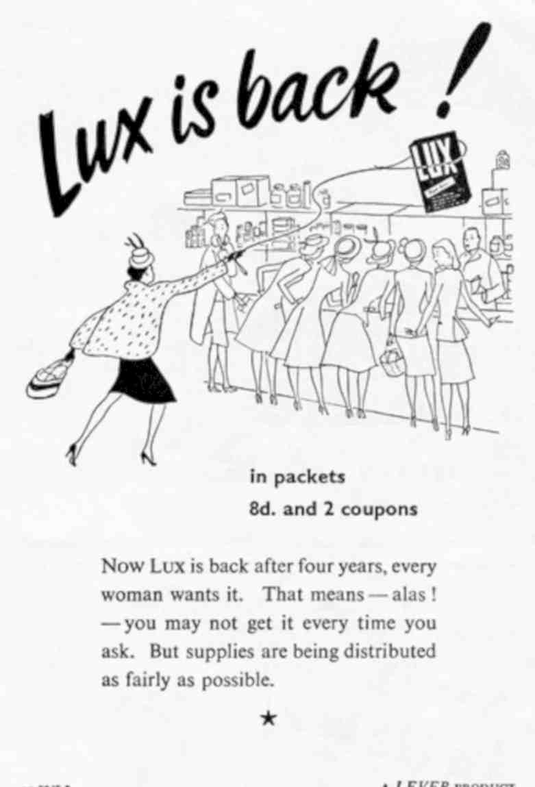 Lux Soap Queue Vintage Retro Advert Poster A4 Photo Print