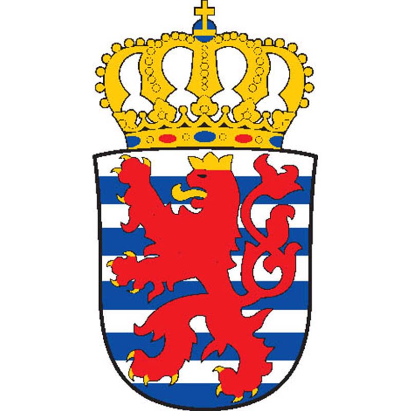 Luxembourg Coat Of Arms N3049 A4 Photo Print